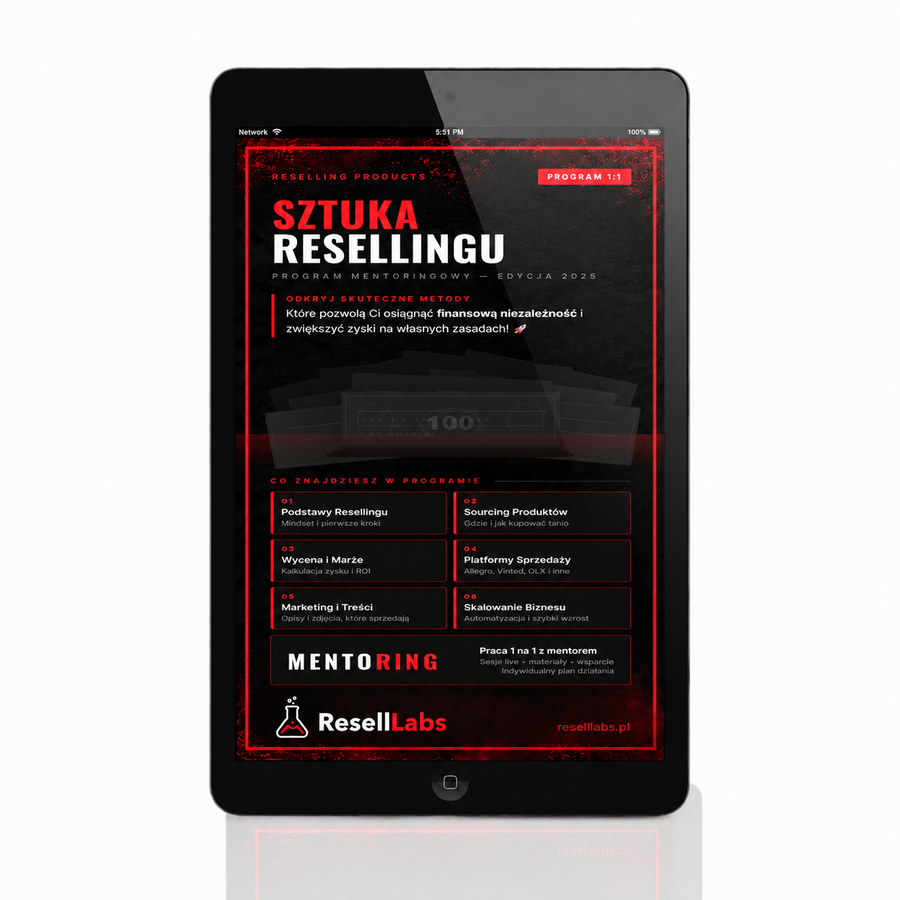 Sztuka resellingu + MENTORING